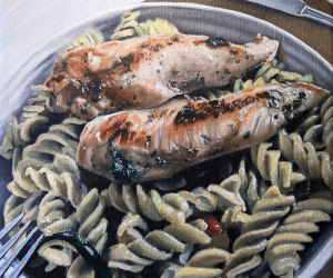 Chicken and pasta